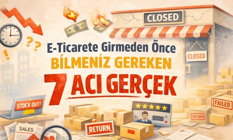 E-Ticarete Girmeden Önce Bilmeniz Gereken 7 Acı Gerçek