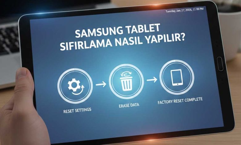 Samsung Tablet Sıfırlama Nasıl Yapılır?